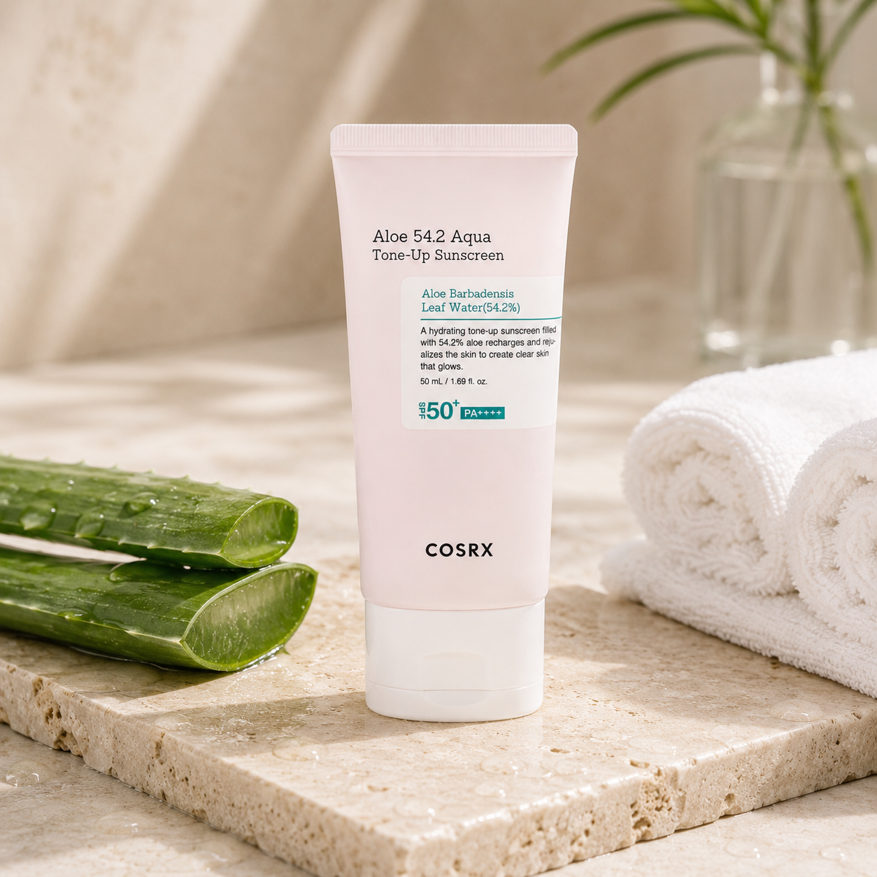 COSRX Aloe 54.2 Aqua Tone-Up Sunscreen 50ml
