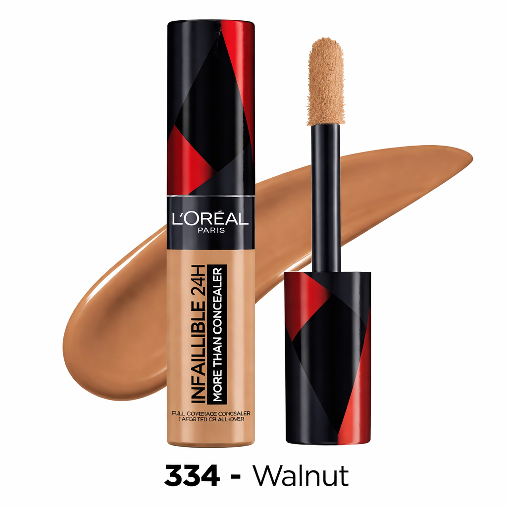 L’Oréal Paris Infallible 24H More Than Concealer 334 Walnut