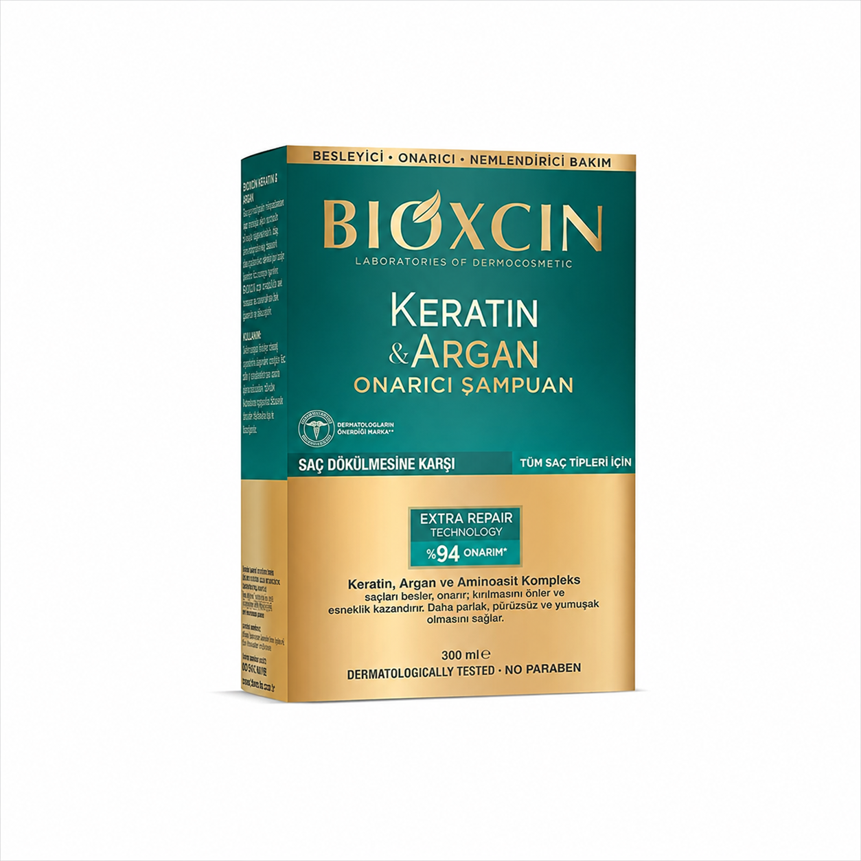 Bioxcin Keratin & Argan Repair Shampoo 300ml