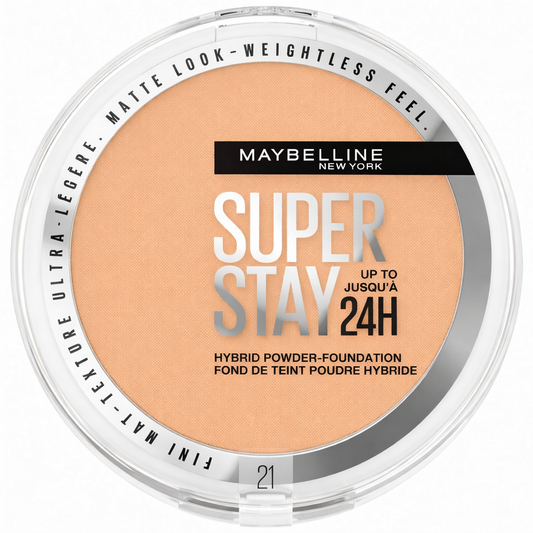 Maybelline SuperStay 24H  Hybrid Powder Foundation - Shade 21