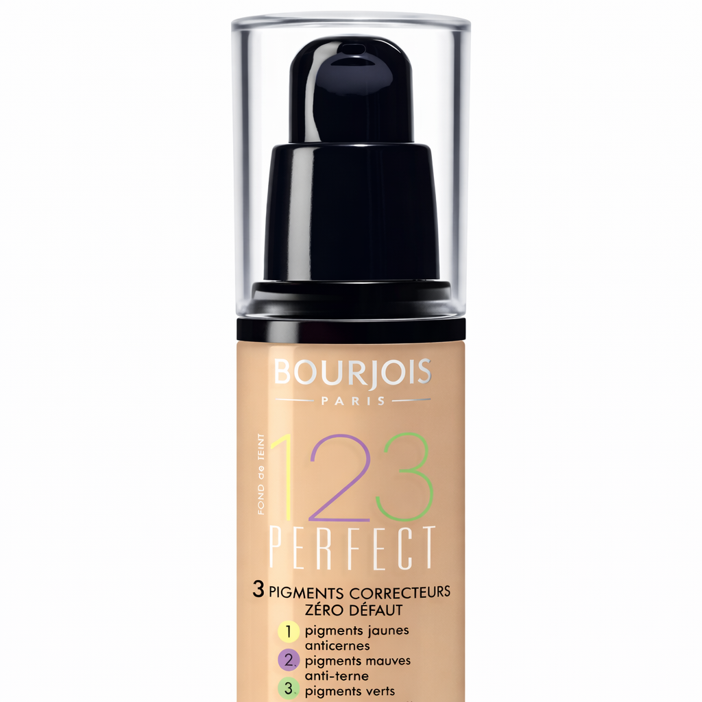 Bourjois 123 Perfect Correcting Foundation Shade 53 Light Beige
