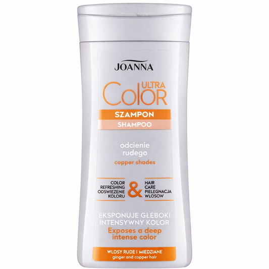 Joanna Ultra Color Shampoo For Copper Shades - Strengthening & Revitalising 200ml