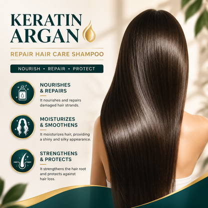Bioxcin Keratin & Argan Repair Shampoo 300ml
