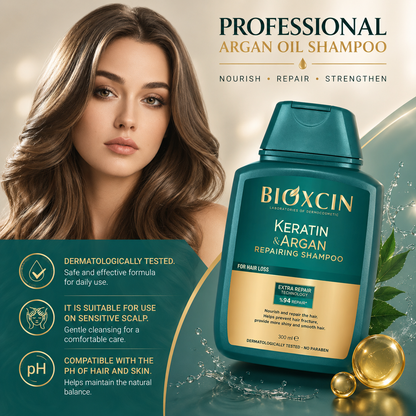 Bioxcin Keratin & Argan Repair Shampoo 300ml