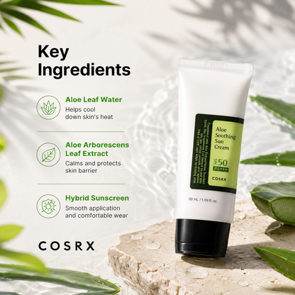 COSRX Aloe Soothing Sun Cream SPF 50+ PA+++ 50ml