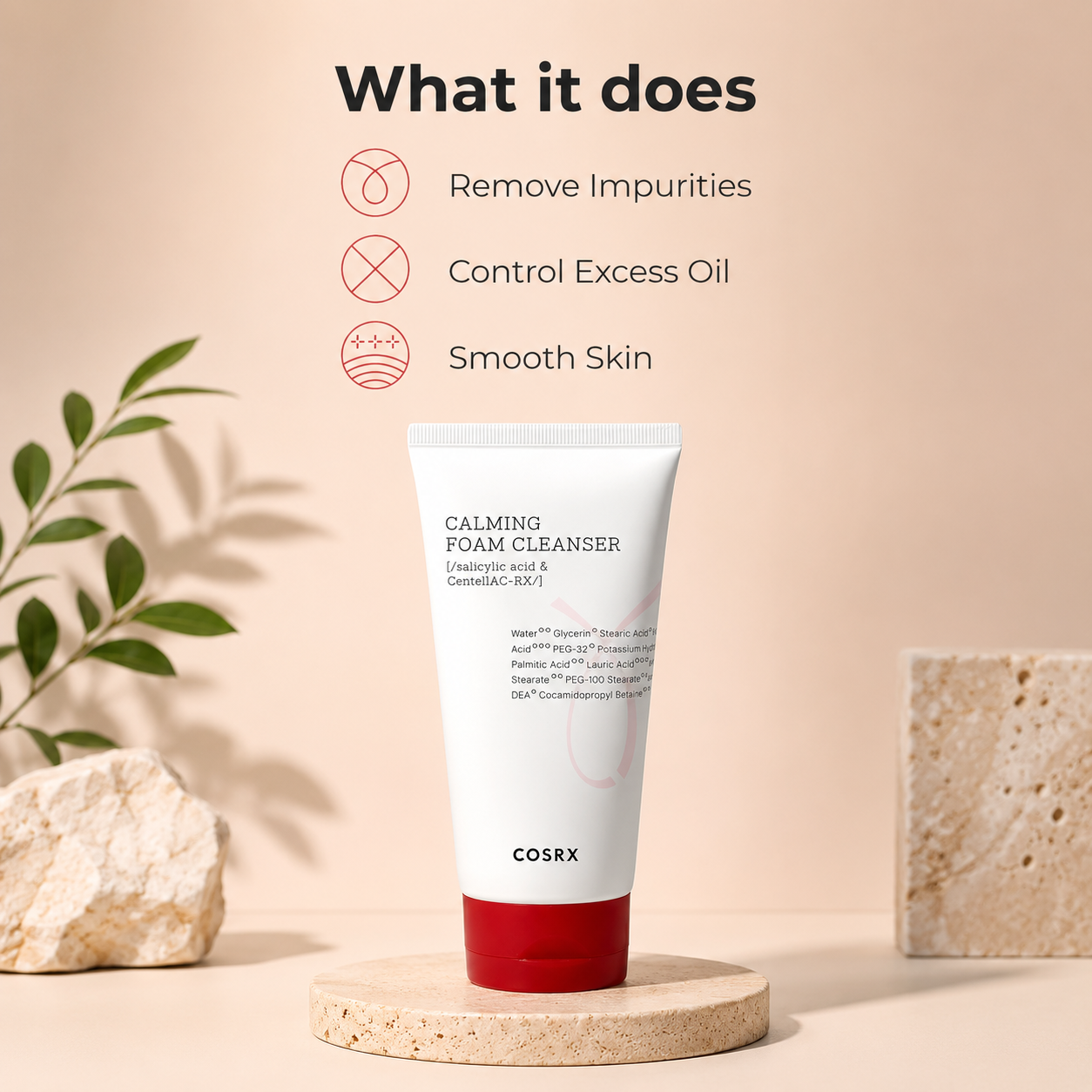 COSRX AC Collection Calming Foam Cleanser 150ml