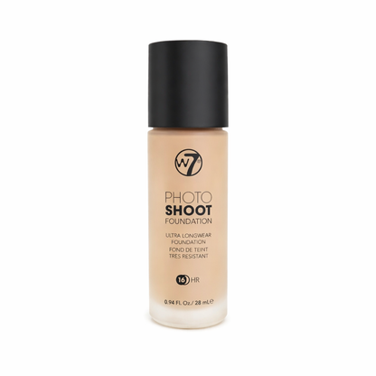 W7 Photo Shoot Foundation bottle on a white background